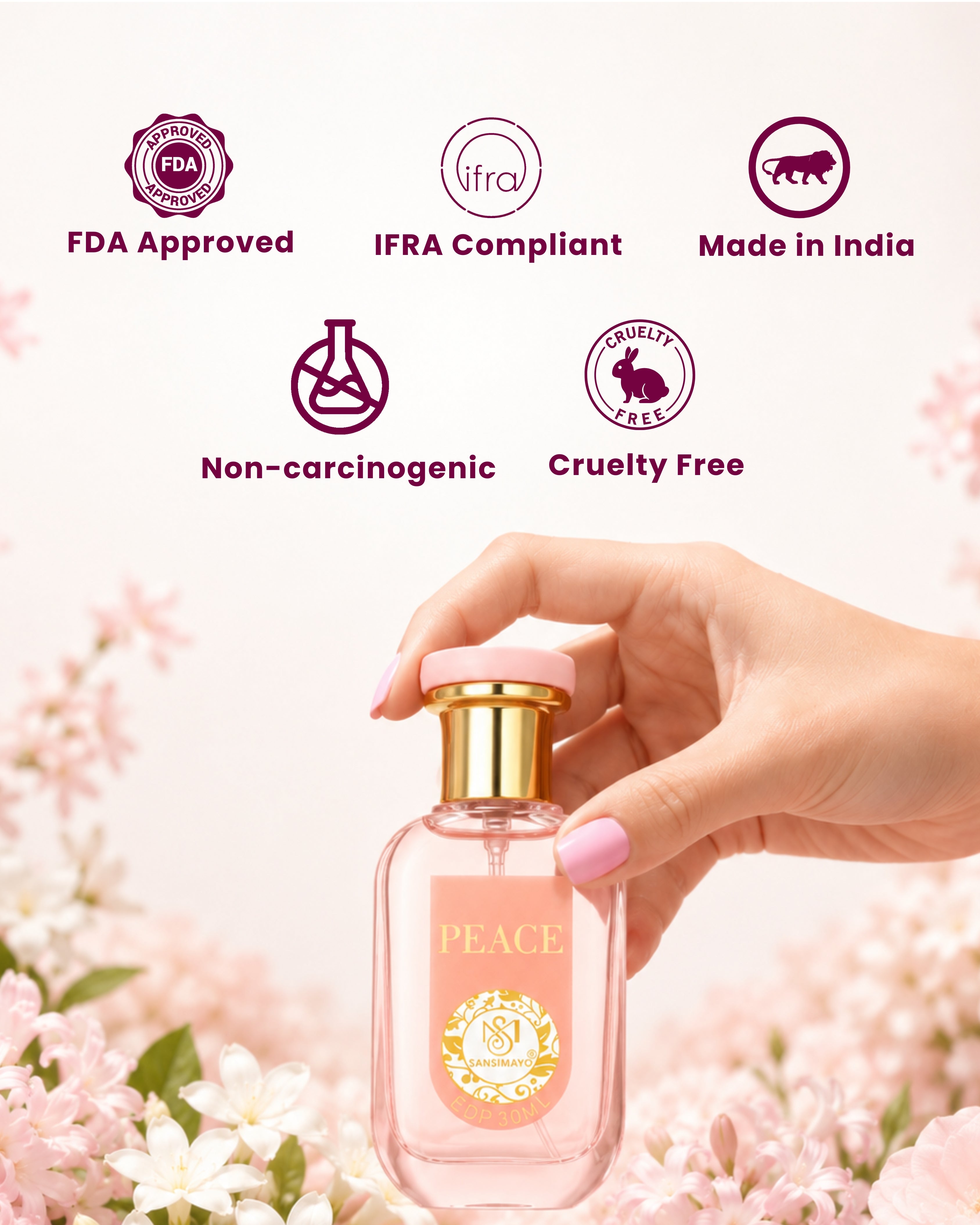 PEACE 30ML EDP - Flora Edition